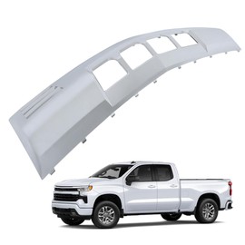 SEBLAFF Chrome Front Bumper Lower Valance Skid Plate Plastic Replacement for Silverado 1500 2022 2023 84878992