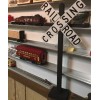 MrTrain Train/Railroad Party Decorations | White Crossing | Wall Sign