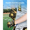 Pixel Panda Youth Football Gloves, Flag Football Gloves for Kids