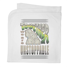 Azeeda 'Together We Thrive' Cotton Baby Blanket/Shawl (BY00040054)