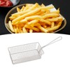 Stainless Steel Deep Fryer Basket with Long Handle Multifunction Easy