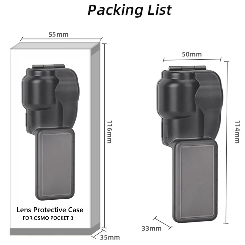 Honlyn Lens Protector Cap Gimbal Cover for DJI Osmo Pocket