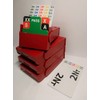 SuperBridgeBox - Bridge Boxes for Bidding (Red), set of 4