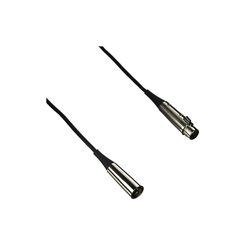Shure C25F 25' Triple-Flex Chrome XLR Cable Connectors