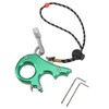 Archery Thumb Trigger Aluminum Alloy Compound Bow Release Aids 3