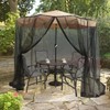 ABCCANOPY Upgrade 9FT-11FT Patio Umbrella Mosquito Netting Adjustable Mosquito Net