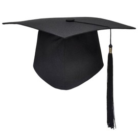 ZHYUAN Graduation Cap with Tassel,Unisex Graduation Cap,Adjustable,Unisex Adult Graduation Cap,Black Graduation Cap,Adults Graduation Hat,Black Graduation Hat,for Adults High School,Bachelor Master