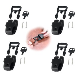 Spa Hot Tub Cover Clips Latch Replacement Kit,Hot Tub Cover Broken Latch Repair Kit, Replacement Hot Tub Cover Latch Repair Kit with Key and Screws Accessories,for Hot Tubes and Others