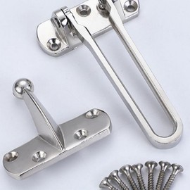 Front Door Security Latch 01206WT 2ea