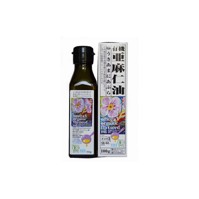 Venivana Safflower Organic Flaxseed Oil 3.5 oz (100 g)