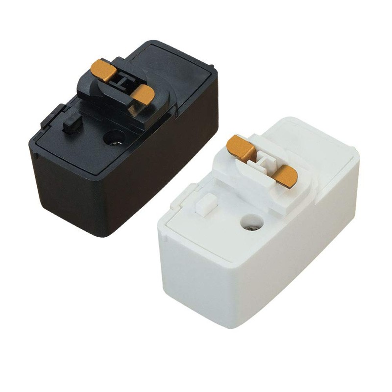 Abishion Hook Ceiling Plug for Duct Rail, Easy Installation, 0-120V/60Hz