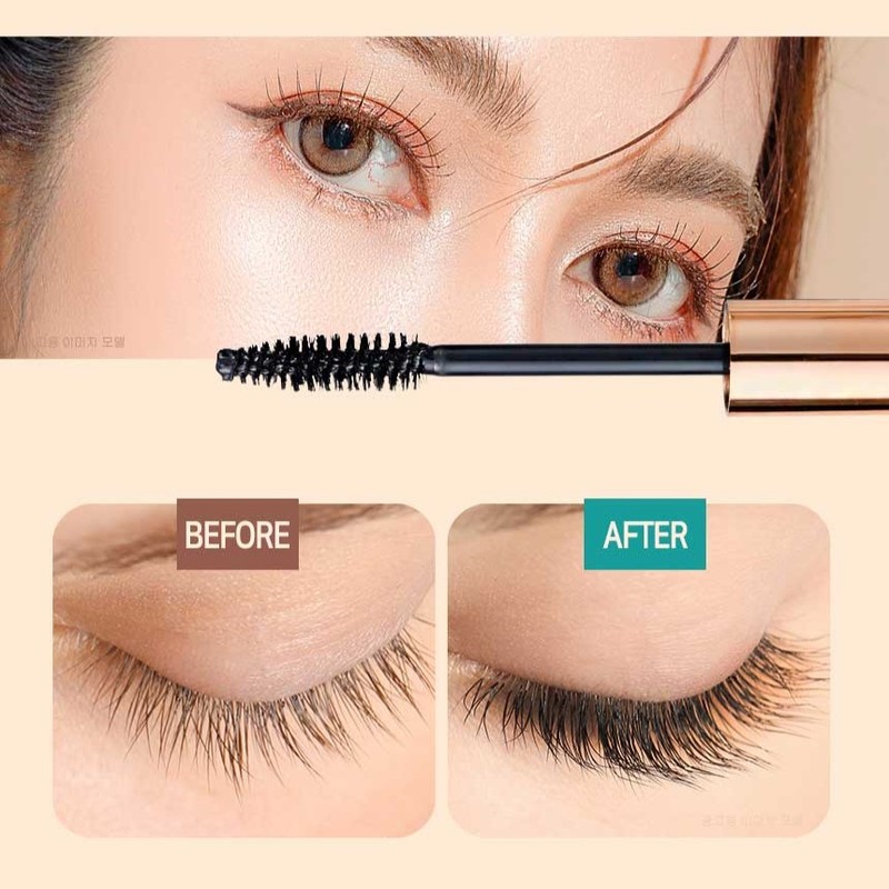 Natinda Smudge-free Natinda Art-in Lash Mascara Curling Volume Rich Eyelashes