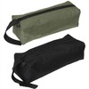 2Pcs Multipurpose Zipper Canvas Tool Bag Set for Screwdriver &