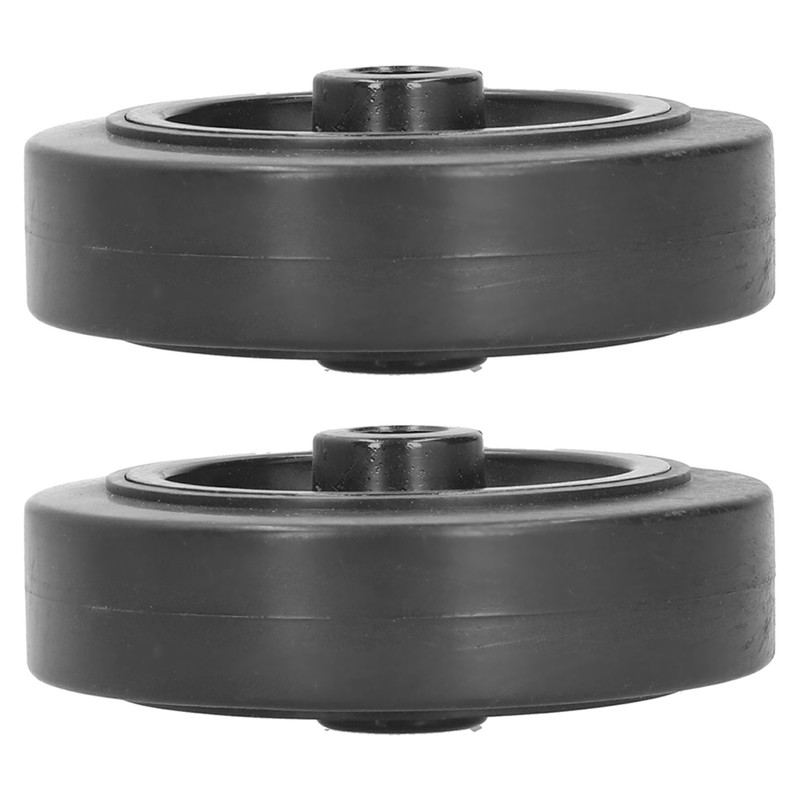 2Pcs Rubber Wheel 5kw-6.5kw Gasoline Engine Generator Mute Wheels Replacement