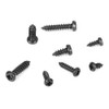 400 Pieces Self-Tapping Screws Assortment Kit Sheet Metal Screw Flat