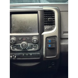 CBC 2013-2018 RAM Pocket Cubby MARINE ROCKER SWITCH Mount ONLY RH 1500 2500 3500