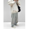 LuminBlaze Men’s Baggy Sweatpants with Elastic Drawstring Waist, Wide-Leg Casual