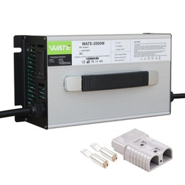 58.8V 25A Charger with Source PFC Li-ion Battery Charger High Power Battery Charger Suitable for 52V/51.8V Battery Pack Output with 50A Anderson Plug