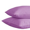 MOONLIGHT20015 Single Duvet Cover Purple Solid Soft Single Bedding Duvet