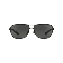 Emporio Armani EA2033 3094/87 Matte Black EA2033 Square Pilot Sunglasses Lens C