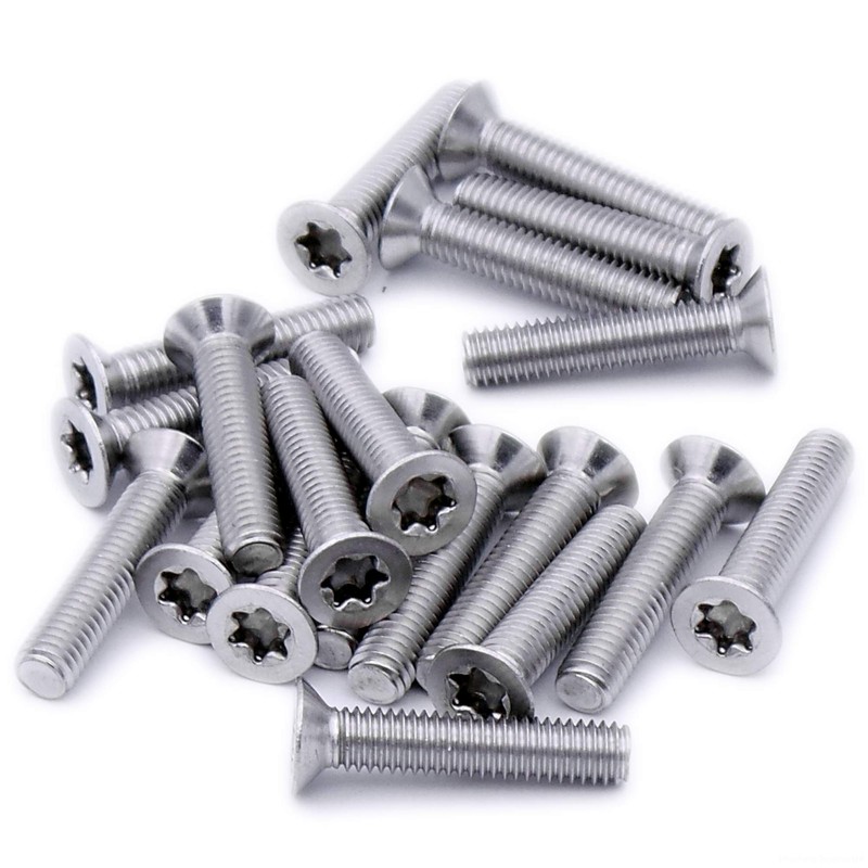 M2.5 (2.5mm x 22mm) TX Socket Countersunk Machine Screw (Bolt)