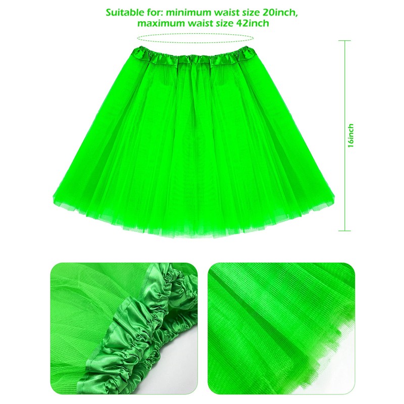 Domkier St. Patrick's Day Costume Accessories Set for Women Irish