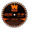 WEN BL1040 10-Inch 40-Tooth Carbide-Tipped Professional Woodworking Saw Blade for