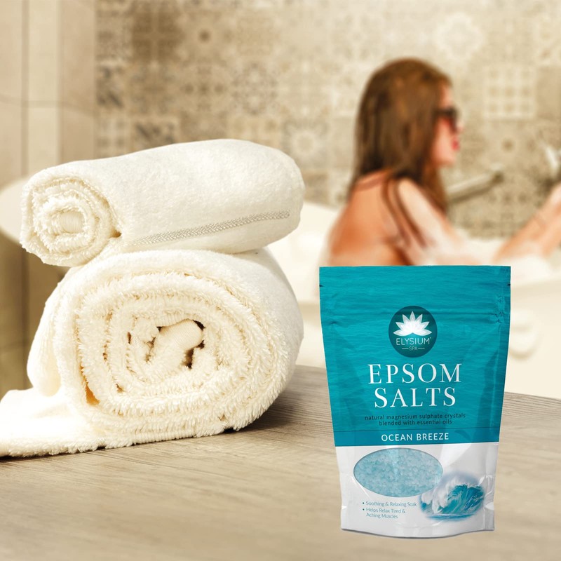Elysium Spa Ocean Breeze Epsom Salts | Natural Magnesium Sulphate