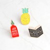 Flairs New York - Broche de solapa esmaltado hecho a
