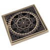 Floor Drain European Style Antique Bathroom Copper Drain Set for