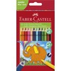 Faber-Castell 116501 Jumbo Coloured Pencils Triangular 5.4 mm Box of