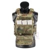 KRYDEX Low Vis Slick Molle Plate Carrier & Tactical Placard