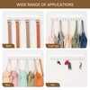 ZEDODIER 2 Pack Necklace Organizer Wall Mount, Wooden Jewelry Hanger
