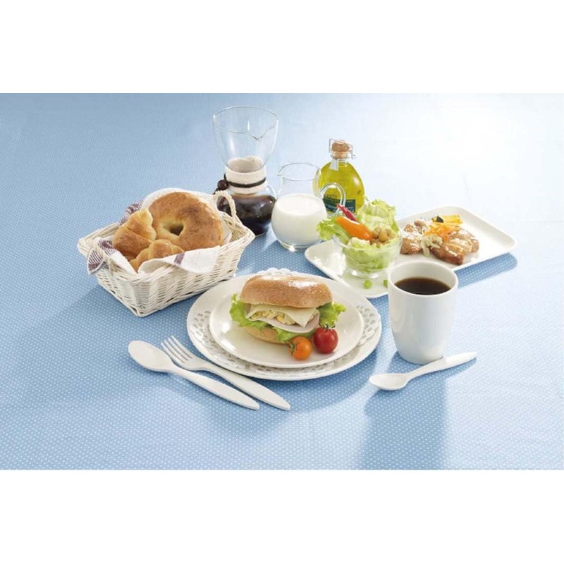 Skater MPL20P-A Thin Melamine Plate, 7.9 inches (20 cm), Funeral