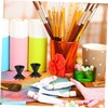 Operitacx 3pcs Reusable Plastic Paint Pouring Funnel Cup Set Multi