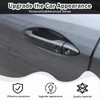 HIRUFAIT Exterior Door Handle Cover Trim for Honda Pilot 2016-2022