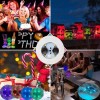 ZhuoSheng Taza Tapete Led Bebidas Botella Pegatinas Posavasos 24pcs