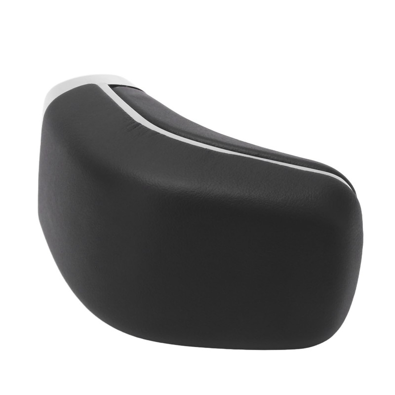 Car Automatic Gear Shift Knob Matt Black Artificial Leather Glossy