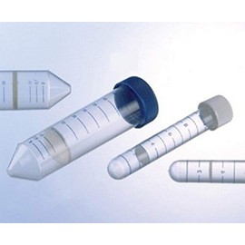 Greiner Bio-One 227290P Polypropylene Leucosep Tube with Porous Barrier, Conical Bottom, Sterile, Un-Filled, 50 mL Capacity (Pack of 25)