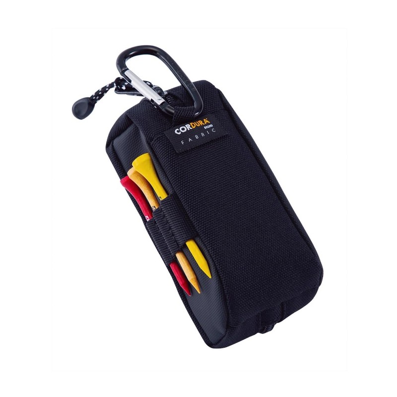 BRIDGESTONE GOLF Golf Ball Pouch, Black