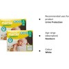 T Mamia Newborn Nappies, Size 1, 2 x Packs of