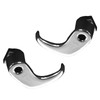 Locking Vent Window Handle Chrome Pair Set Compatible with Chevy