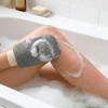 Juego Piezas Bolsa Jabón Malla Texturizada Guante Exfoliante Baño Manoplas