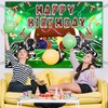 Football Happy Birthday Backdrop Banner
