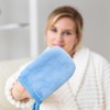 YALiya Pack of 10 Face Cloths & Wash Gloves, Microfibre