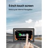 YCV Motorcycle Carplay Screen, Wireless CarPlay & Android Auto for