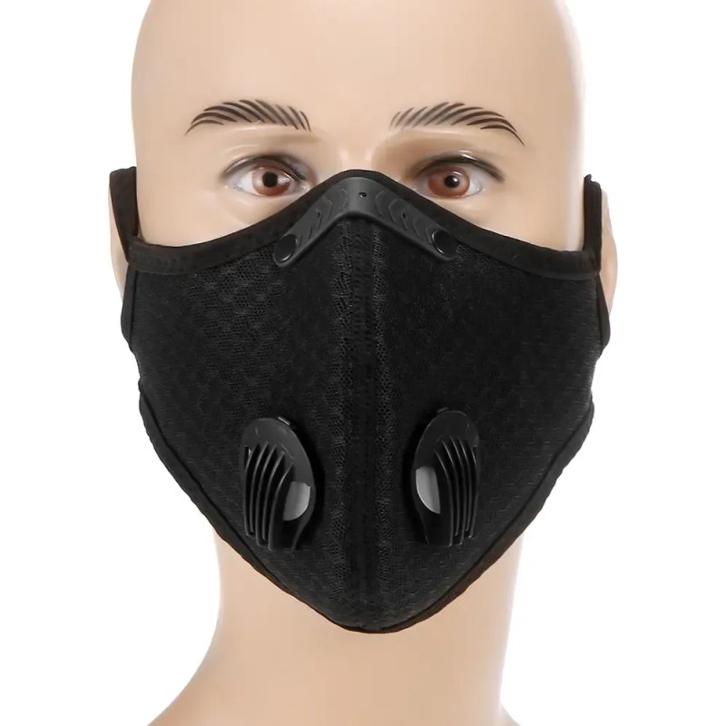 Mascarilla Bucal Para Adultos Con Filtro De Carbón Activo De