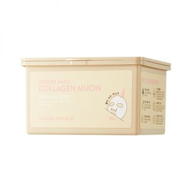 Nature Republic Intense Multi Collagen Mucin Daily Mask Sheet 30 sheets x 1 / 네이처리퍼블릭 인텐스 멀티 콜라겐 뮤신 데일리 마스크 시트 30매입 x 1개