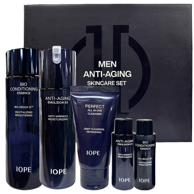 IOPE Men Bio Anti-Aging 2-Piece Set Men's Basic Set +