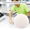 Car Wool Polishing Pad Auto Woolen Buffing Waxing Pad Polisher